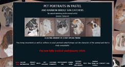 Desktop Screenshot of joannes-petportraits.co.uk